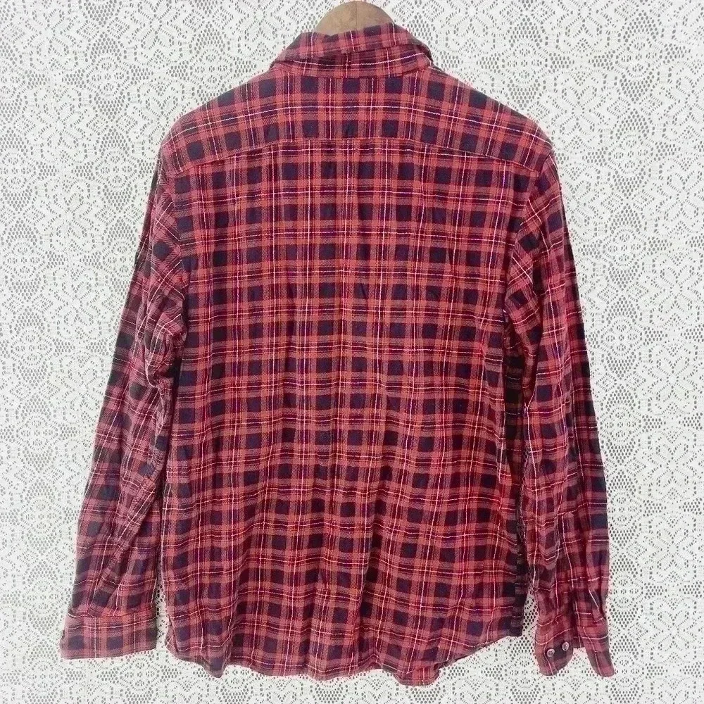 Banana Republic standard fit flannel button down men's shirt M